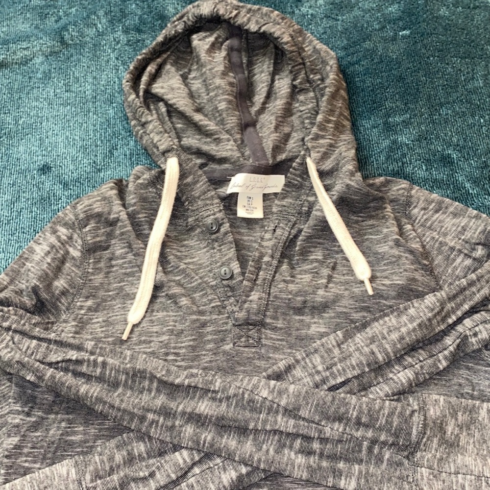 H&M logg size small gray sweat shirt mens